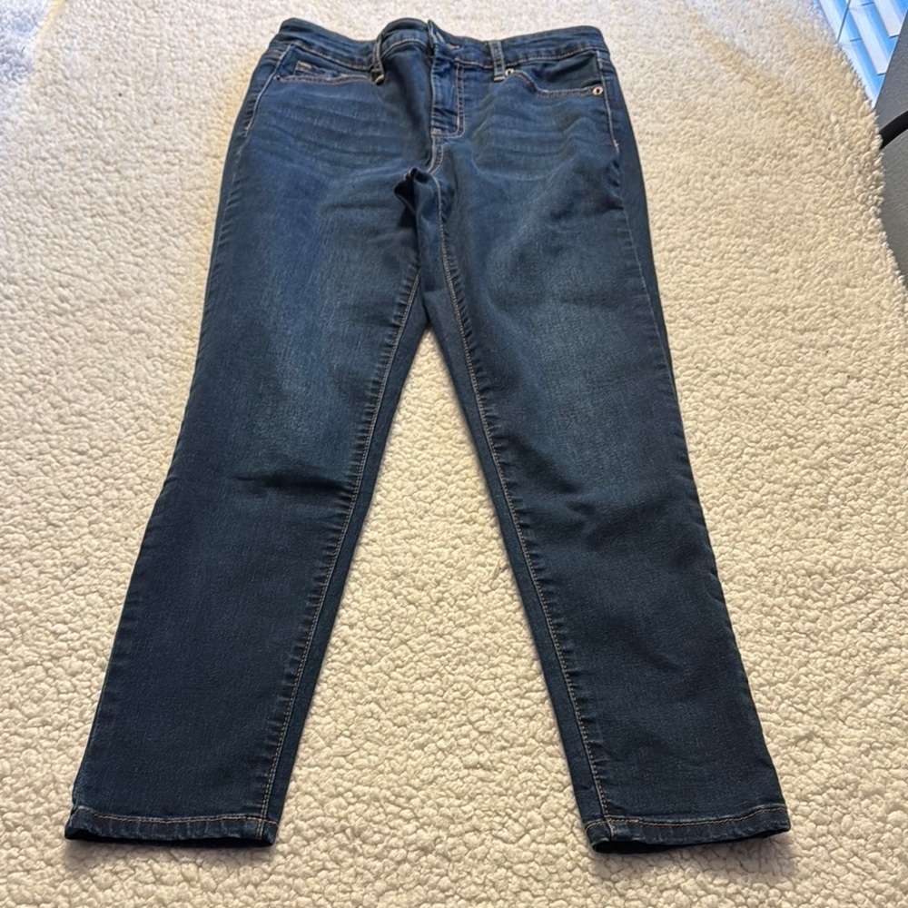 Jessica Simpson Dark Blue High Rise Ankle Jeans